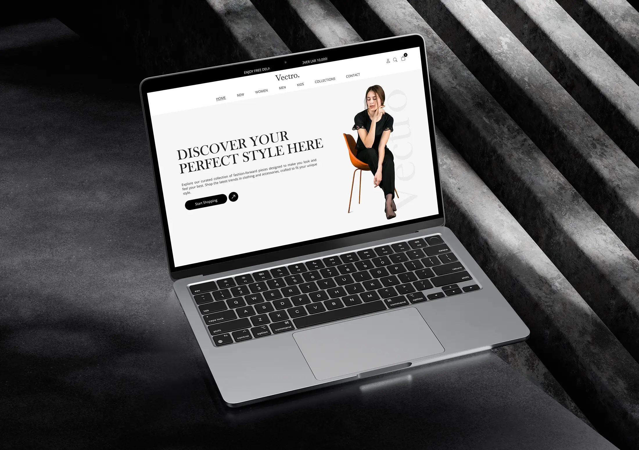 Fashion Designing and Clothing Website