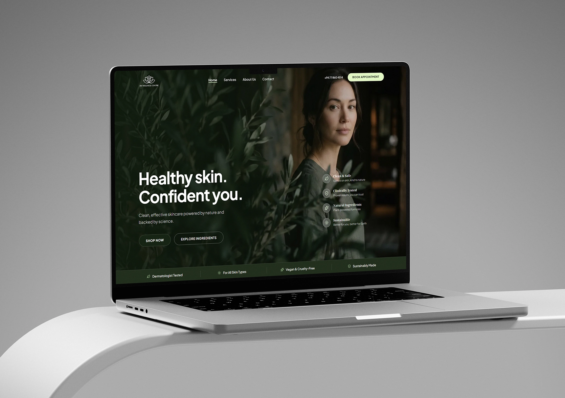 JM Wellness Centre Web Application