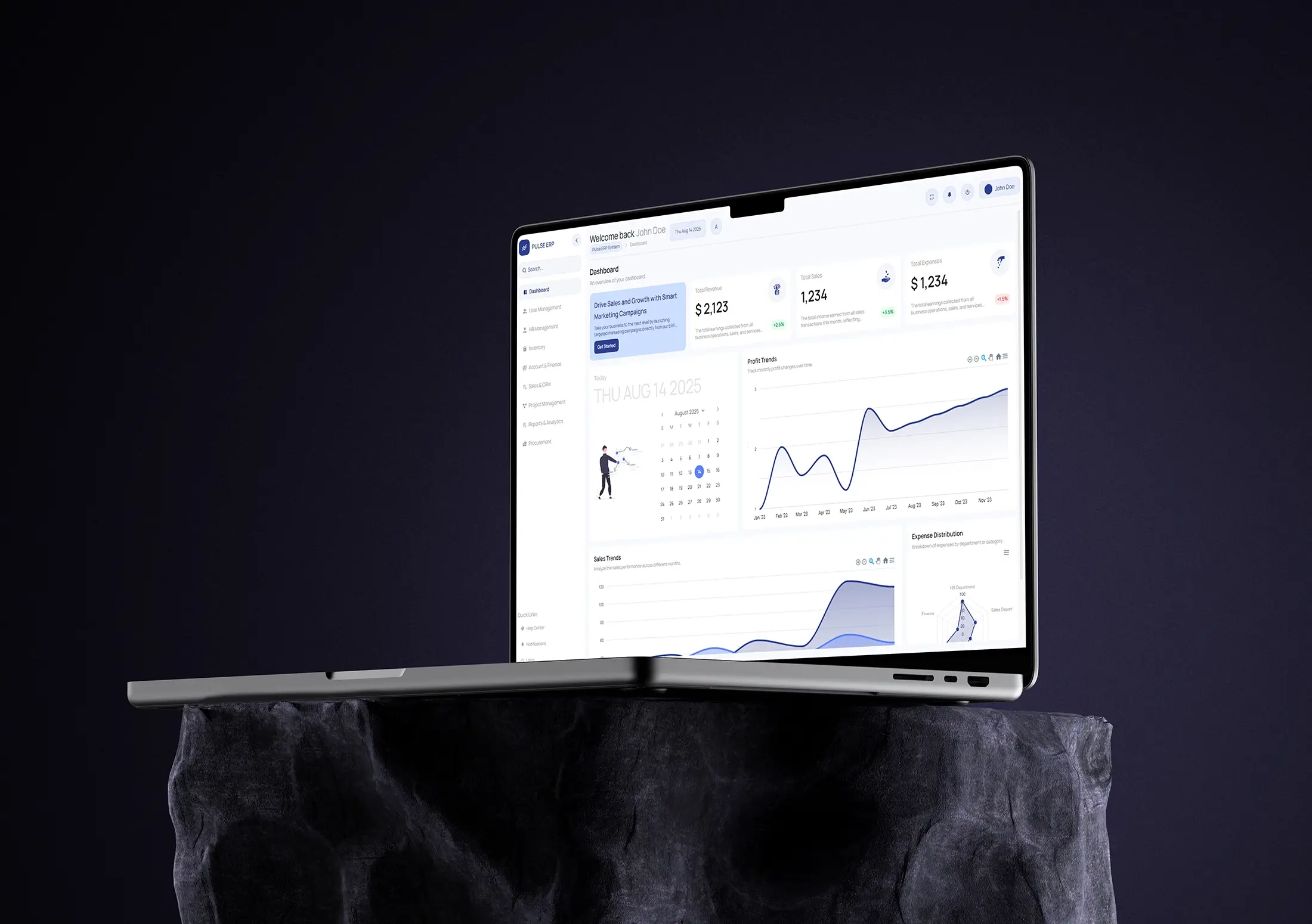 Pluse ERP Admin Panel